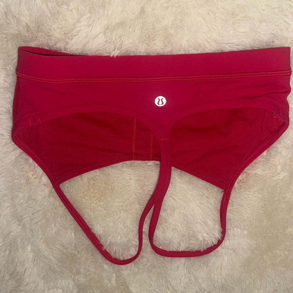 lululemon athletica Flow Y Bra in Bright Pink - Picture 3 of 4